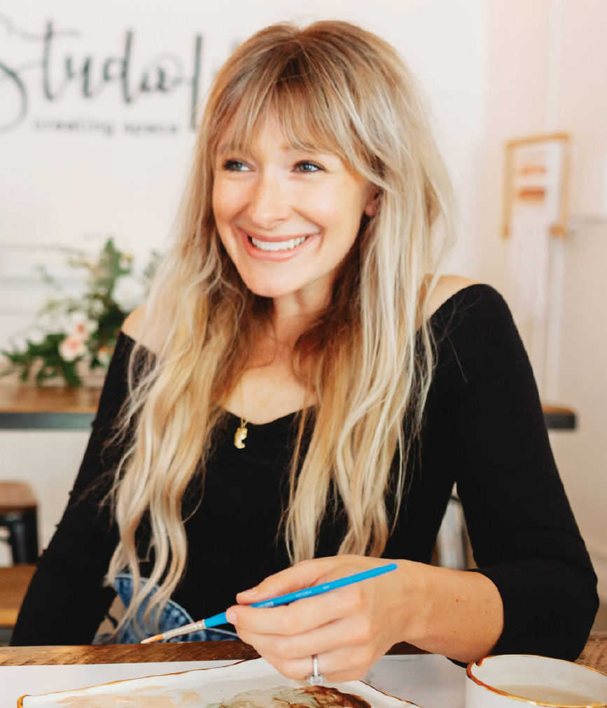 The Art of Slowing Down: A Watercolor Workshop for the Busy & Brave!