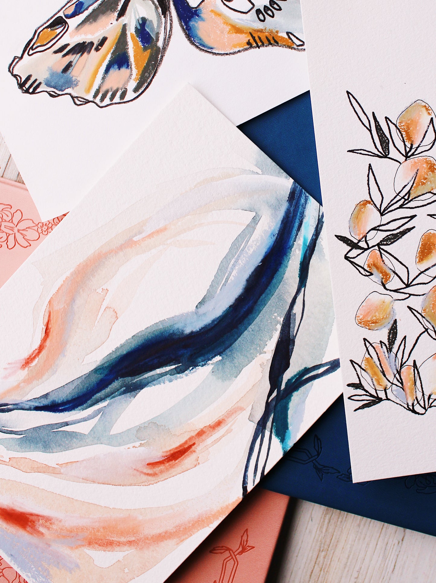 The Art of Slowing Down: A Watercolor Workshop for the Busy & Brave!